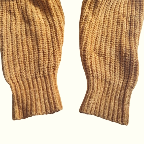 Aritzia Wilfred Essential Sweater,soft Chenille knit,Marigold - Picture 11 of 12